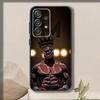 Чехол для телефона M-Mike T-Tyson Боксер Для Samsung S25,S24,S21,S22,S23,S30,Ultra,S20,Plus,Fe,Note,10,9,5G Черный Чехол