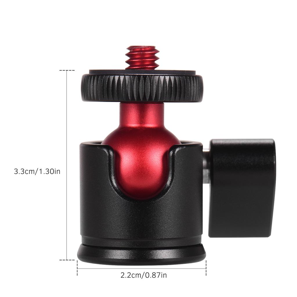 Mini Tripod Ball Head 360 Degree Swivel for DSLR Camera