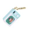 Creative Microwave Keychain Interactive Children's Toy with LED Light Sound Effects Gold Lobster Clasp for Kids Adults