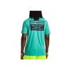 Under Armour Johnson Series LC Brahma Letter Logo Printed Sports Short Sleeve T-Shirt Men Tops Green 1379839-369