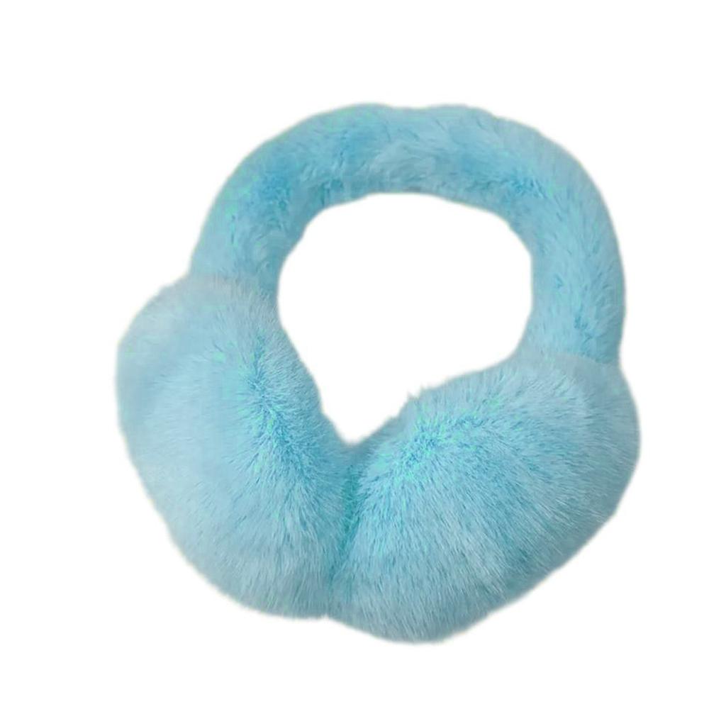 Модные плюшевые наушники для женщин и девочек, складные и удобные, для защиты ушей, для удобного хранения, спортивное снаряжение