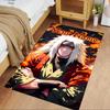 Naruto Character Customize Text Floor Mat Perfect for Dormitory Living Rooms Balcony Foyer Anti-slip Rug Office home decor Best for Christmas