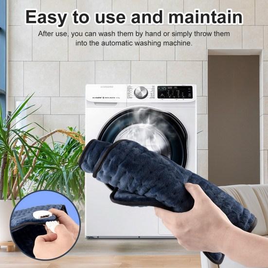 Электрическое одеяло с вилкой стандарта США, светодиодный экран с функцией синхронизации, женская и мужская грелка, зимние согревающие аксессуары для холодной погоды