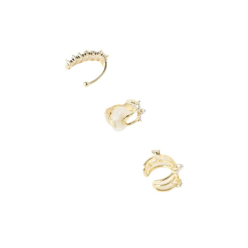 Кафф для уха Циркон Звезда Модная бижутерия Клипса для уха Клипса для хряща Клипсы Клипса для козелка уха