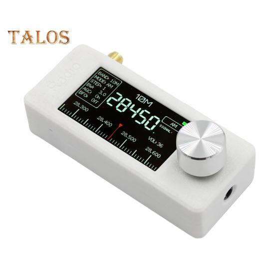 Портативное мини-радио 0,5-108 МГц с 1,9-дюймовым IPS-экраном, карманное мини-радио LSB/USB/AM/FM, вседиапазонный радиоприемник с антенной