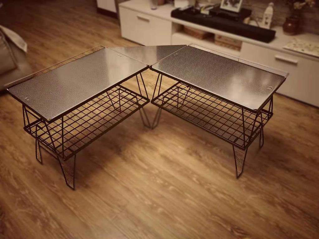 Кемпинговая стойка Moon Ground Rack Полевая стойка из нержавеющей стали T-2305