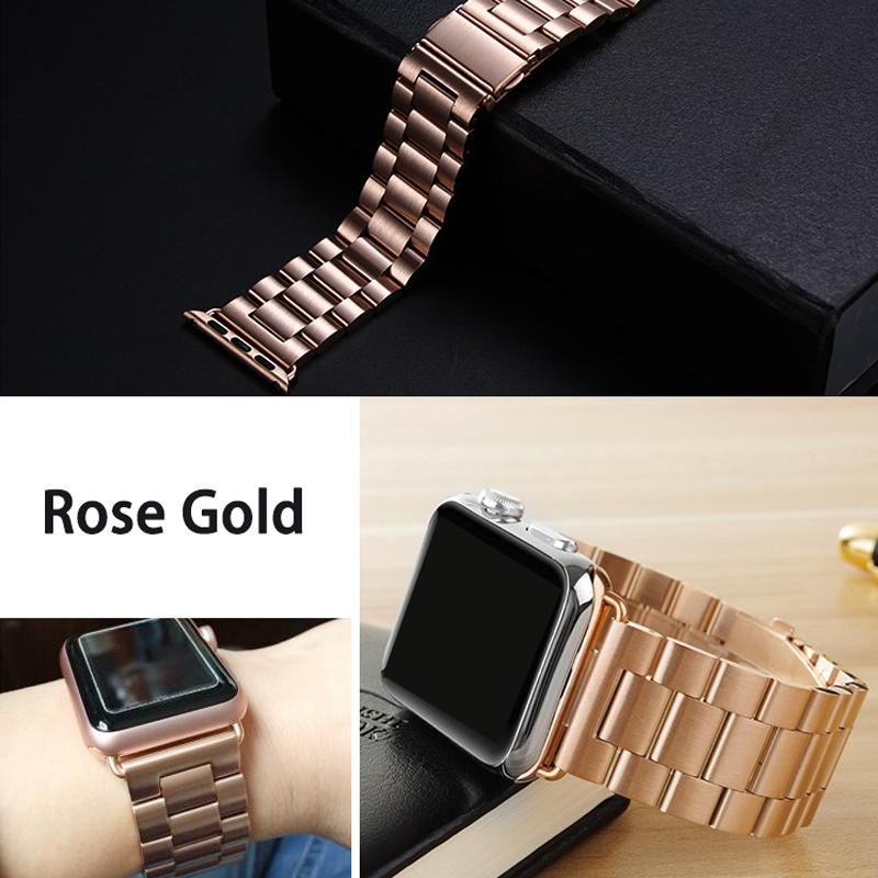 Metal Strap For Apple Watch Ultra 49mm 8 7 45mm 41mm Stainless Steel Smart Watch Wristband For Iwatch 6 5 4 3 2 1 SE 44mm 42mm 40mm 38mm Watchband