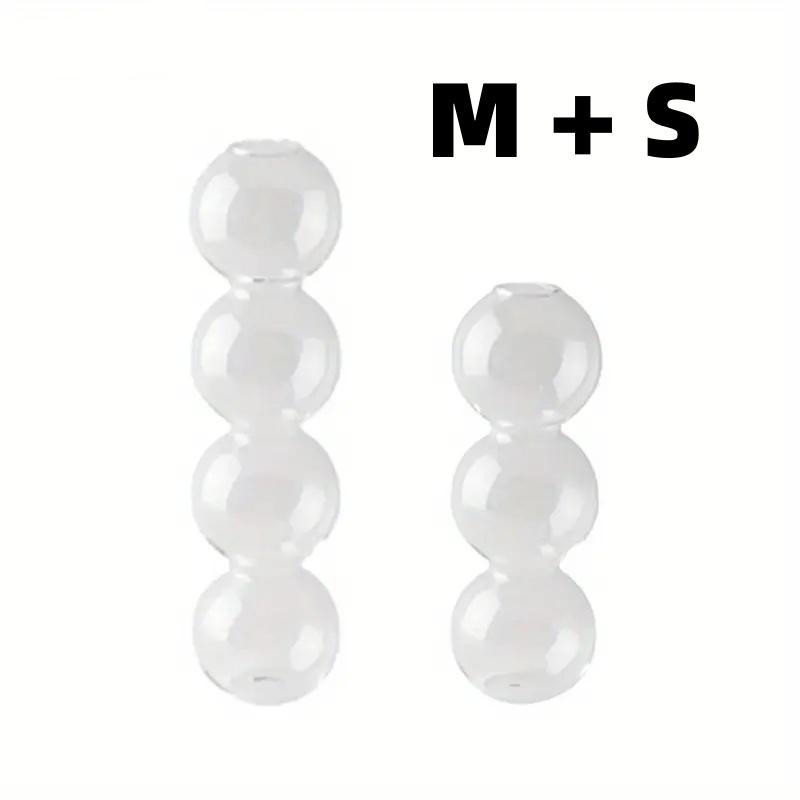 Изысканная ваза из пузырькового стекла, гидропонный цветочный горшок, элегантность, шикарное художественное украшение для домашнего декора, центральное украшение в скандинавском стиле