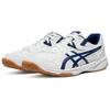 Asics Rivre Cf Fabric Comfortable Lightweight Breathable Flexible Durable Low-Top Badminton Shoes Unisex Shoes White Blue 1073A073-100