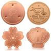 Triple-Point Support Mellbree Bird Bath Copper Disk Bird Bath Water Purifier Tray  Garden