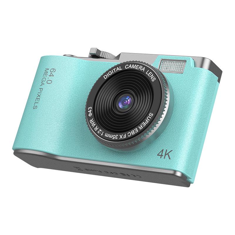 Камера CCD с двумя объективами высокого разрешения: Портативная цифровая видеокамера для студенческих вечеринок и селфи