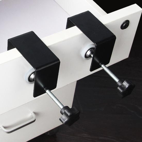 2 шт. зажимы для фиксации ящика, нержавеющие, прочные, несущие противоскользящие конструкции, передние монтажные зажимы для ящика, деревообрабатывающие инструменты