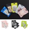 20Pcs Food Saver Reusable Zip Lock Bags Zipper Pouches Aluminum Foil Waterproof Matte Clear Window