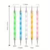 16pcs/Set Mandala Art Kit With Dotting Tools Acrylic Sticks & Templates For DIY Rock Painting Art Projects Pottery Painting Tool