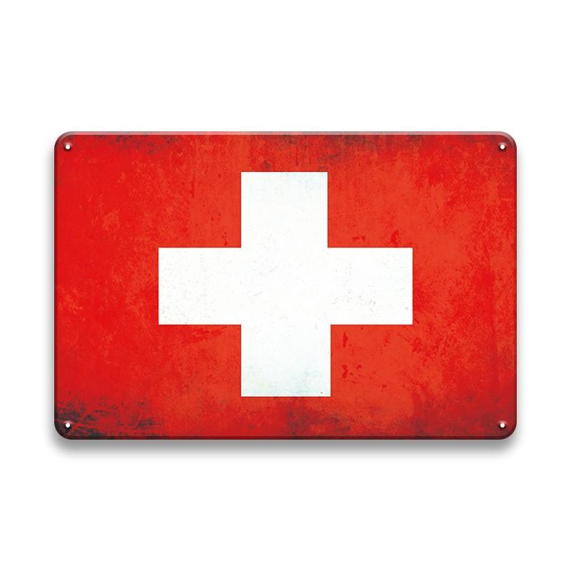 INEED Декор флаг страны винтажные постеры доска металлическая вывеска настенное художественное украшение жестяная вывеска бар паб гостиная домашняя железная живопись