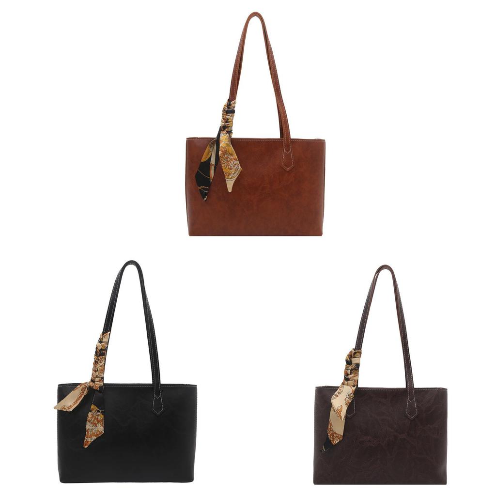 Большая сумка-тоут в уличном стиле с внутренним карманом и молнией для ежедневного ношения в офис