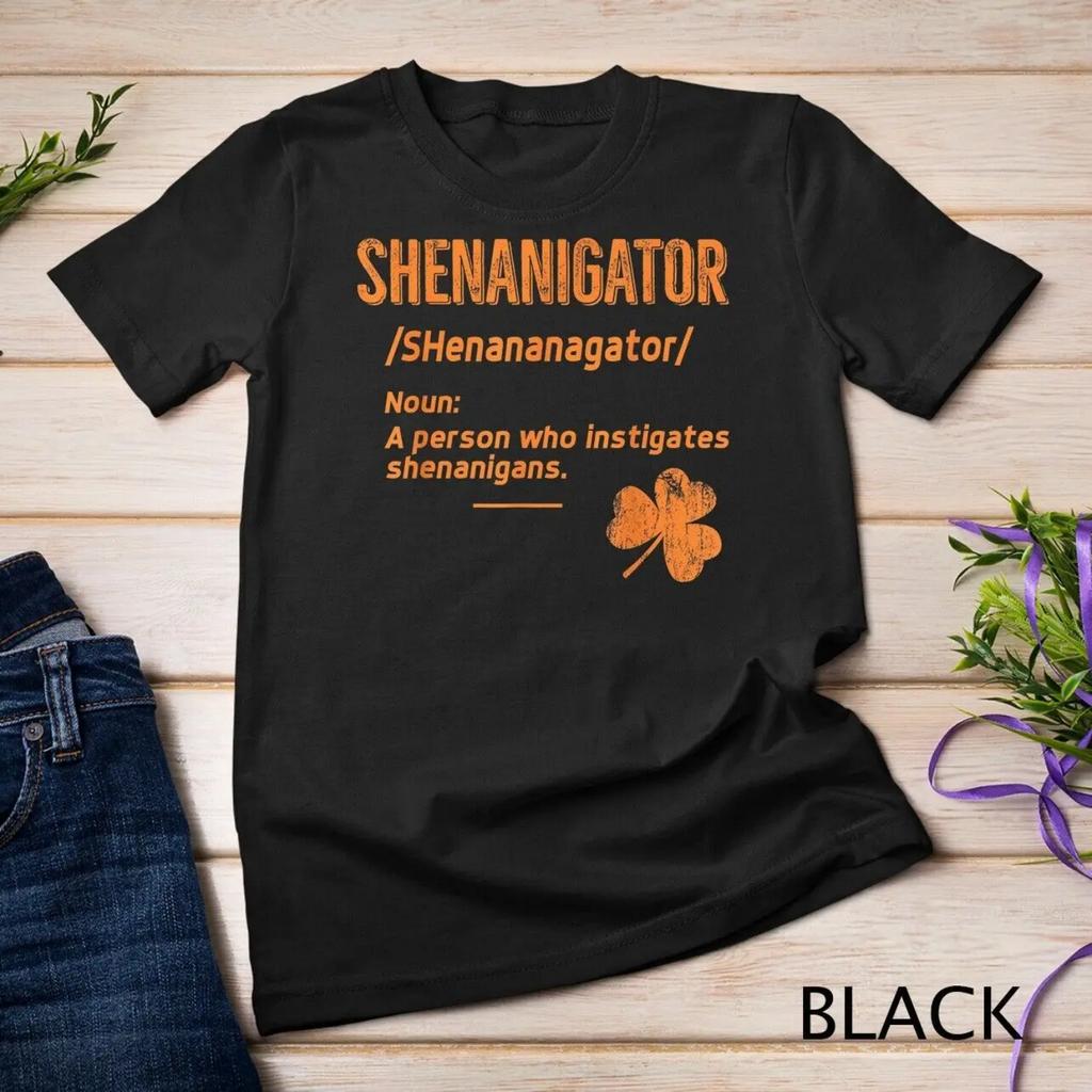 Shenanigans T Shirt Funny Shenanigator Saint Patricks