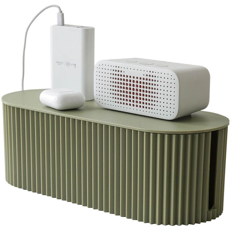 Органайзер для трансграничного электрического удлинителя: Пылезащитный короб для прокладки кабелей для хранения на рабочем столе