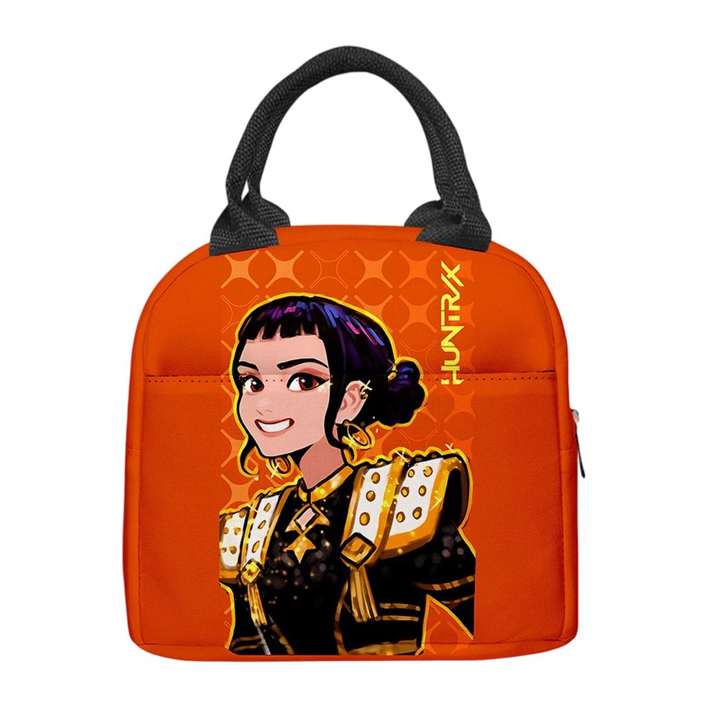 Персонализированная печатная сумка для ланча, модная сумка