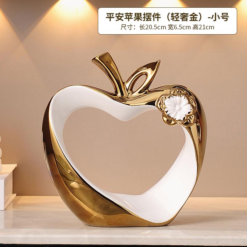 Войти в дом, Daji, гостиная, хорошие украшения из яблок, винный шкаф на веранде, тумба под телевизор, предметы интерьера, легкая роскошь