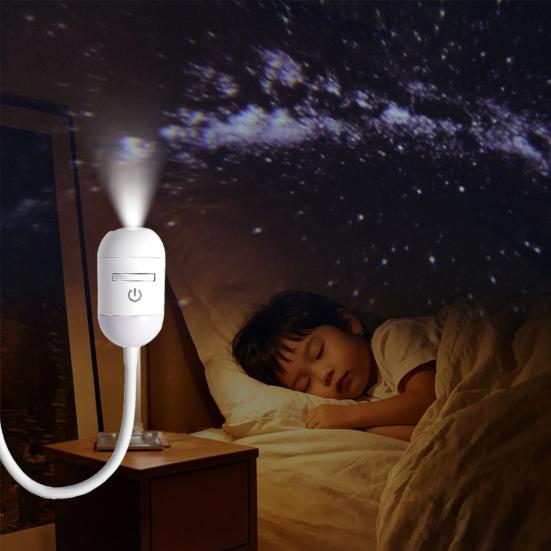 Yousheng 2-в-1 Звездный Проектор Ночник с Пленками, USB Проектор Звездного Неба для Спальни, Мини Светодиодный Потолочный Настенный Проектор