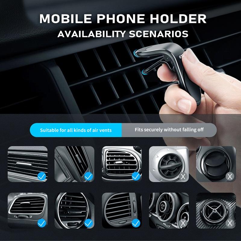 New 2026 Emblems Magnetic Car Phone Holder Magnet Air Vent Cell Phone Stand For Volkswagen VW Passat B5 B5.5 2000- 2007 2008 2009 2010 To zs0