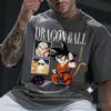 Аниме Футболка Dragon Ball Мужская Женская 2026 Лето Хлопок Короткий Рукав Футболка Графический Принт Goku Повседневная Уличная Одежда Топы Одежда Y2k