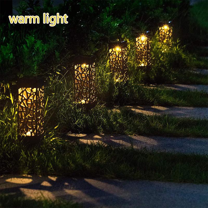 Светодиодный солнечный свет для сада и газона, уличный домашний дорожный светильник, датчик света, водонепроницаемый солнечный уличный фонарь