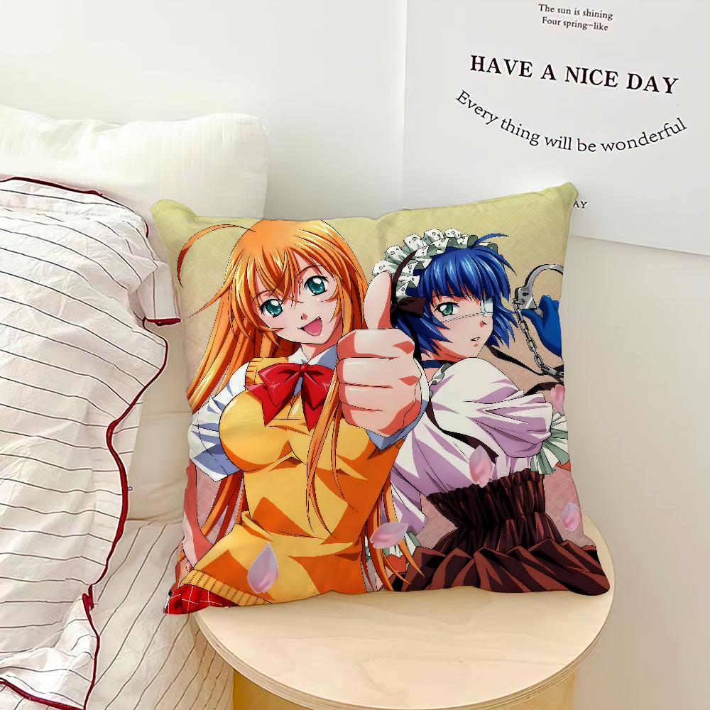 Аниме манга Ikki tousen Dragon D-Destiny Удобная мягкая наволочка hogar для дивана гостиной кровати домашнего декора Защитные чехлы