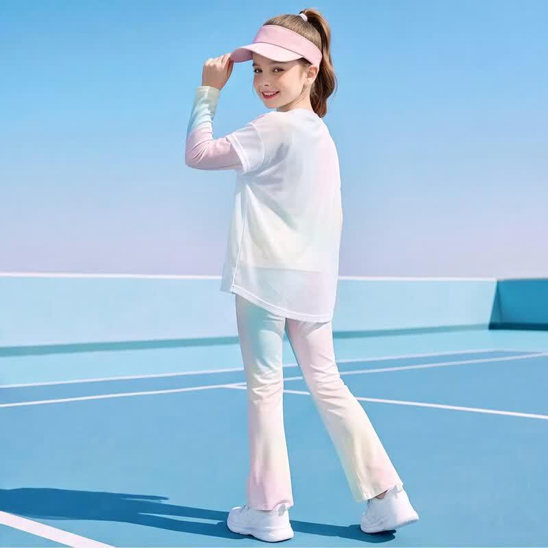 Коллекция Girls' Quick-Dry Long-Sleeve Training Wear от Moonkids