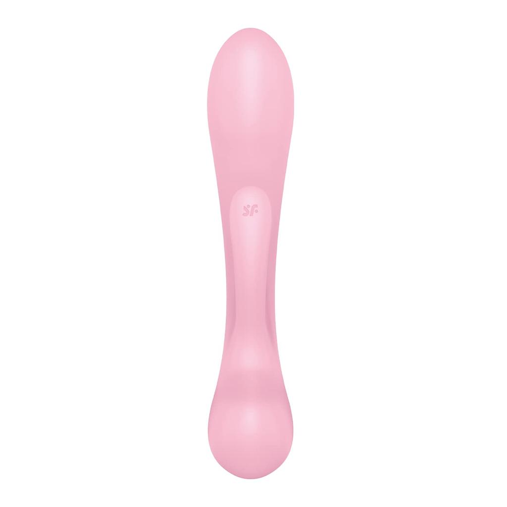 Satisfyer Triple Oh Pink Вибратор Электрический Массажер 2в1 Клиторальная Точка G Одновременная Стимуляция Клиторальный Оргазм Средний Оргазм Две Точки Пытки 2WAY