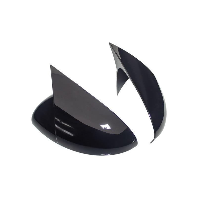 Car Rearview Side Mirror Cover Fit For Renault Captur -2024 Wing Cap Rear View Case Trim Carbon Fiber