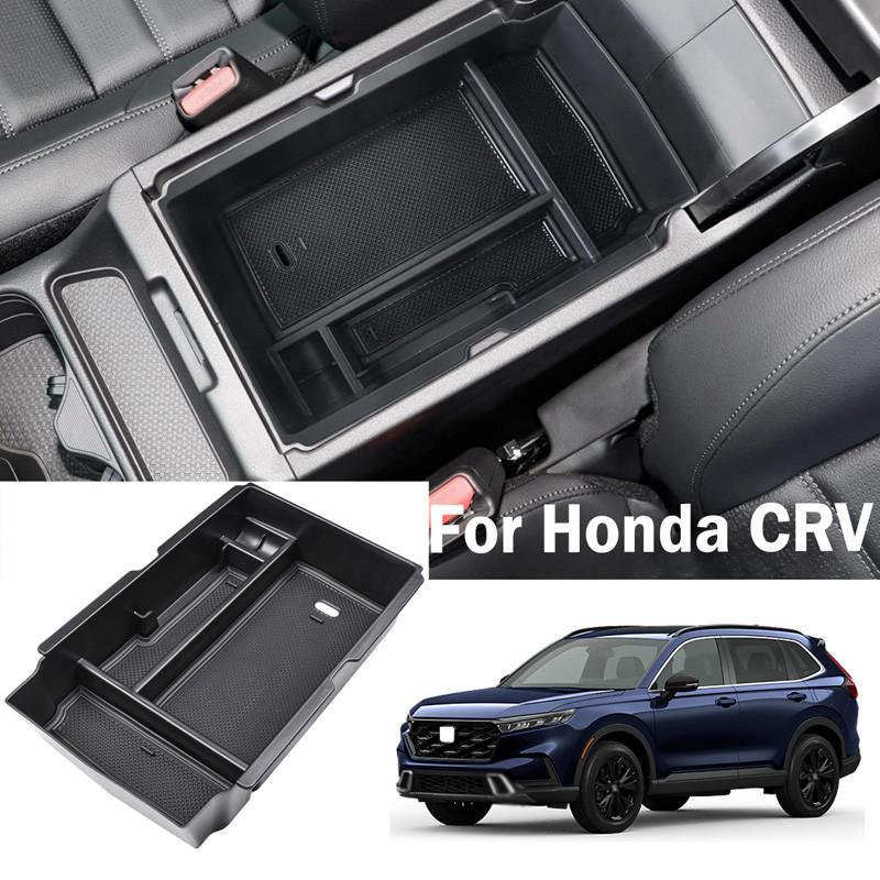 1pcs Black Center Console Organizer Armrest Storage Box Fit for Honda CR-V 2023-2025 [EX/EX-L/LX/Hybrid Sport/Hybrid Sport Touring]