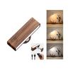 (beech) 50% Off-Rechargeable Magnetic Bedside Lamp LED Touch Switch Study Wall Night Light
