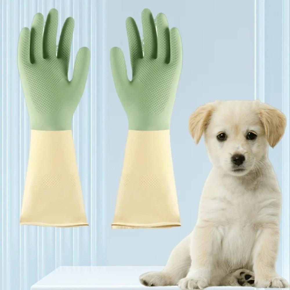 Wear Resistant Kitchen Cleaning Gloves Latex Laundry Dishwashing Gloves Housework Cleaning Gloves