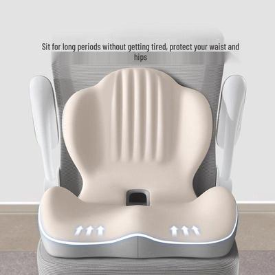 Очень толстая подушка для поясничной поддержки - Идеально подходит для офисных кресел и автомобилей, Снимает дискомфорт от длительного сидения