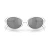 Oakley Солнцезащитные очки Eyejacket Redux II Серебристые Prizm Black Поляризационные Унисекс Очки OO9438-0558