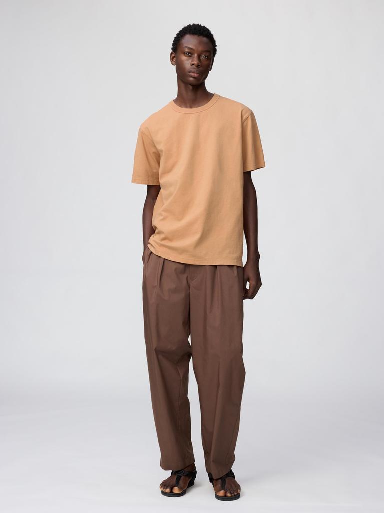 Uniqlo 485563 Футболка с круглым вырезом БЕЛЫЙ СЕРЫЙ ЧЕРНЫЙ ОРАНЖЕВЫЙ КОРИЧНЕВЫЙ КРЕМОВЫЙ ЗЕЛЕНЫЙ СИНИЙ ФИОЛЕТОВЫЙ Мужская Япония