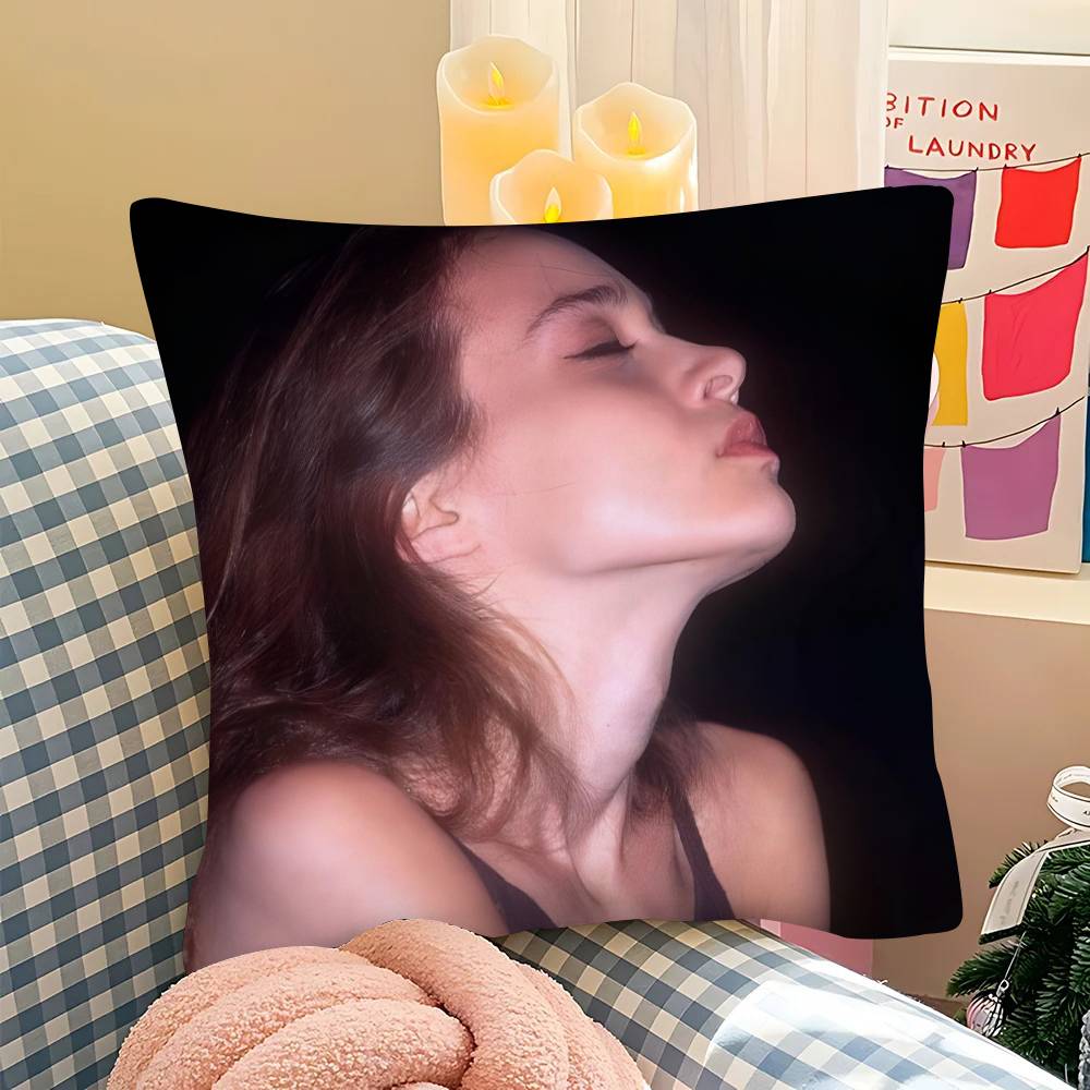 Чехол для подушки Fiona Apple Модный квадратный чехол для подушки Декор спальни, дивана, комнаты в стиле Ins Отдых
