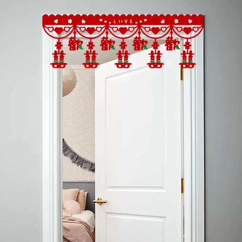 Нетканый подвесной баннер в китайском стиле, настенный подвесной декор для дверей, штор