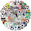 100PCS Soccer Stickers for Scrapbooking,Stickers for Water Bottles, Soccer Team Gifts for Kids Teens, Christmas Gifts for Kids