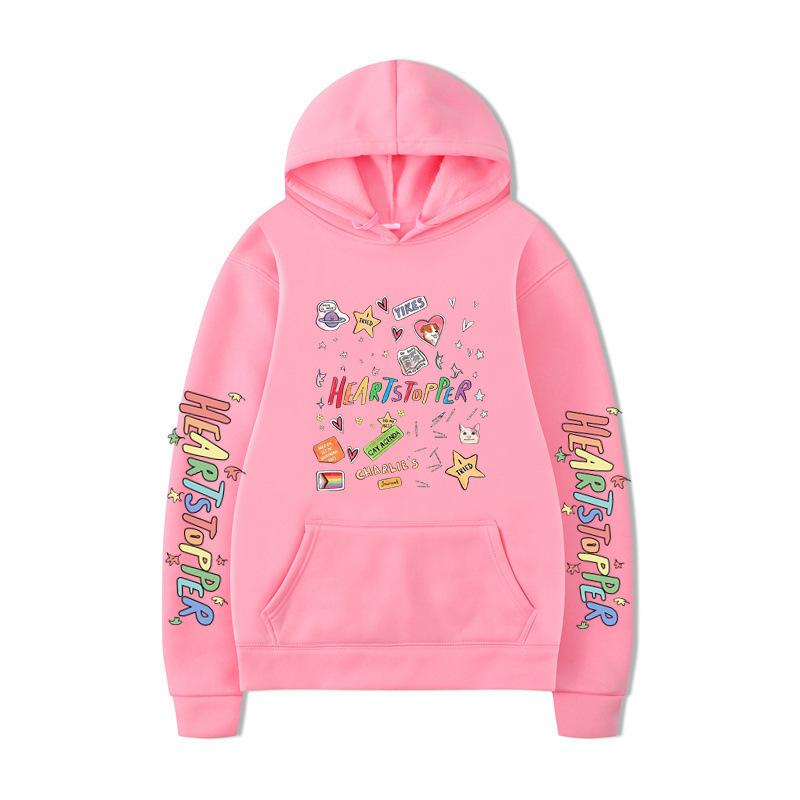 Nick And Charlie British Drama Heartstopper Jacket Loose Hoodie Hooded Sweater Man