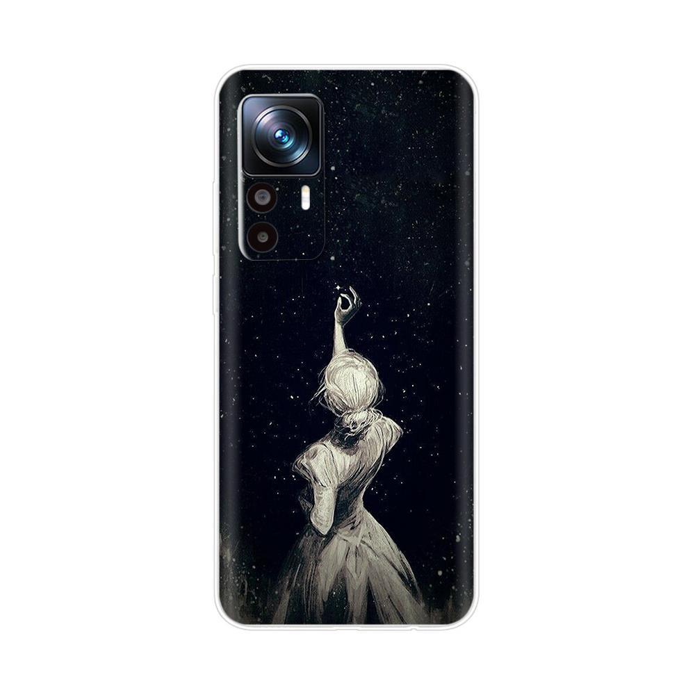 Для Xiaomi 12T Pro Чехол Роскошный Силиконовый ТПУ Мягкий Чехол для Телефона Чехлы Для Xiaomi 12T Pro Xiaomi12T 12 T Чехол Покрытие Para Funda Coque