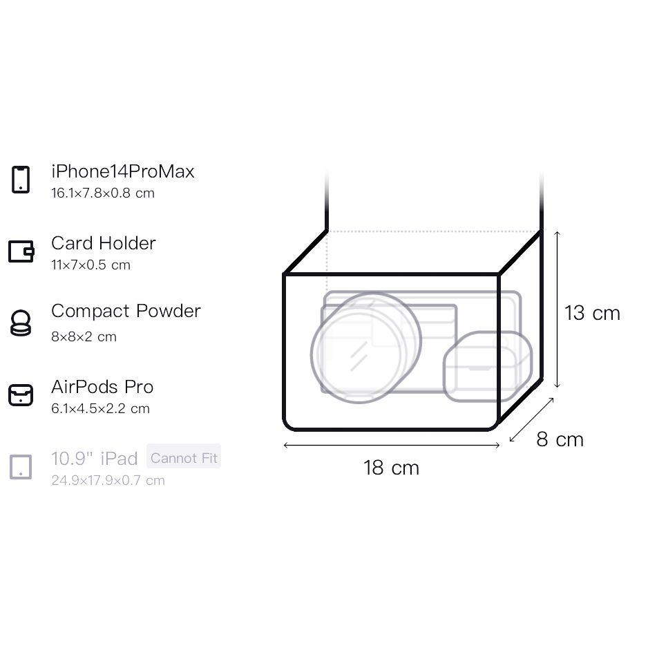Nike Aura Fashion Минималистичная Универсальная Нейлоновая Сумка на Пояс Женские сумки Off-White HM6120-133