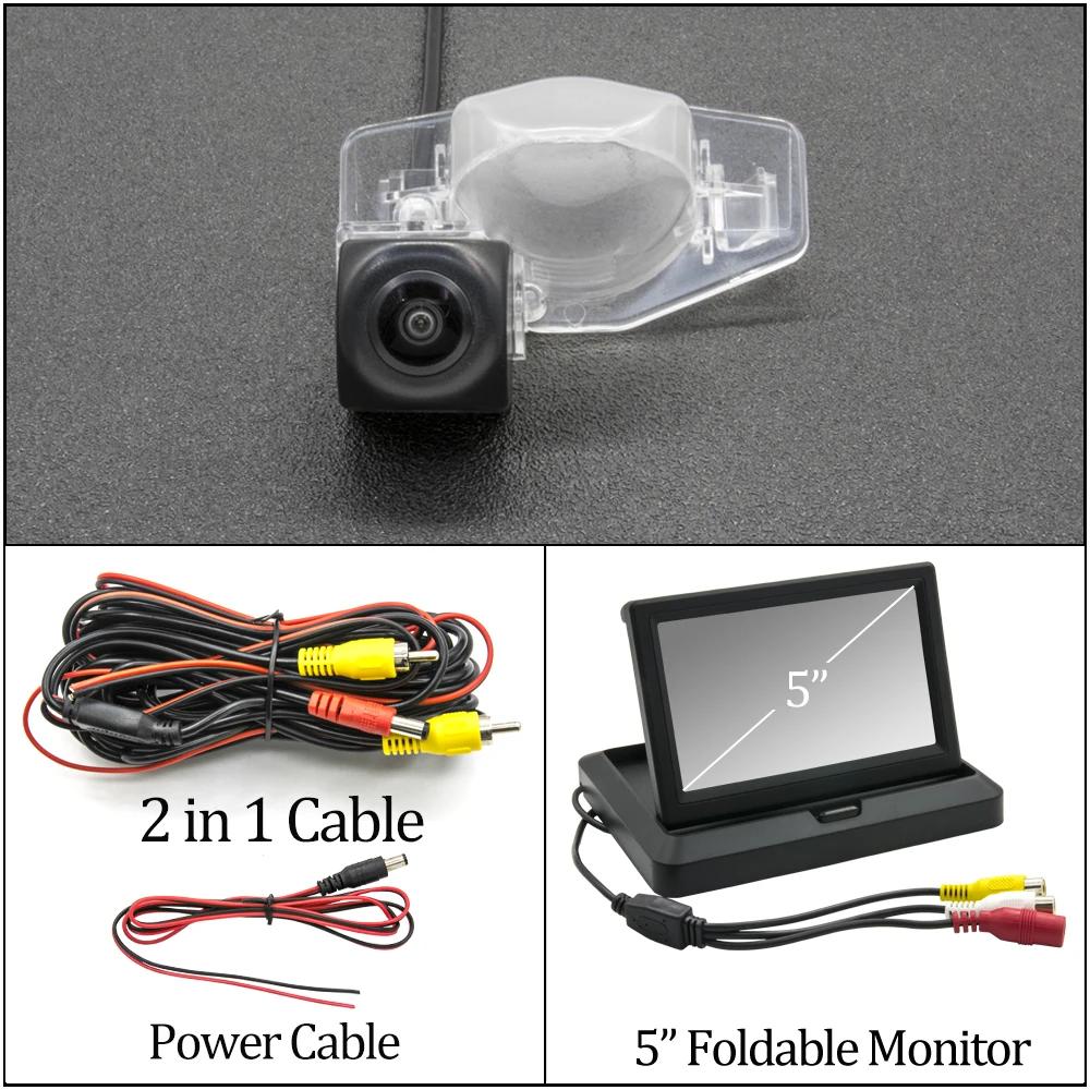 Owtosin HD 1280*720 Fisheye Rear View Camera For Honda Fit/Jazz MK2 2008 2009 2010 2011 2012 2013Car Parking Reversing Monitor