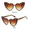 Очки с эффектом сердца в стиле ретро, ​​розовые солнцезащитные очки для фотосессий, ночных видов и реквизита для фотографий