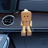 Car Dashboard Decoration Shaking Feet Doll Ornament Creative Gift Crafts Wooden Figurine Auto