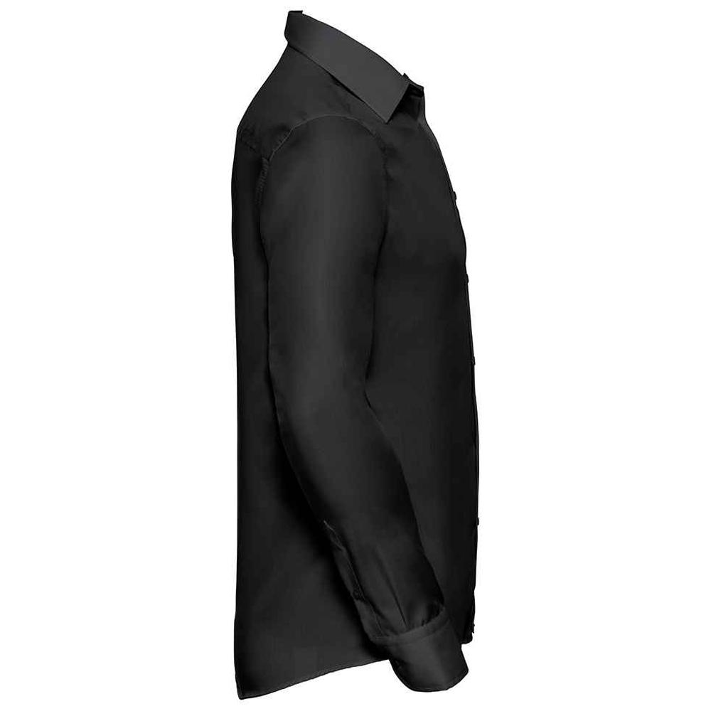 Russell Collection Mens Ultimate Non-Iron Tailored Long-Sleeved Shirt