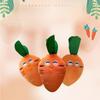 Soft Crystal Carrot Dog Toy - New Arrival Teething Resistant Plush Chew Toy with Sound for Pets