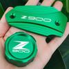 For Kawasaki Z900 Z 900 2017-2022 Z650 Z 650 Z800 Z 800 Motorcycle Front & Rear Brake Fluid Cylinder Master Reservoir Cover Cap